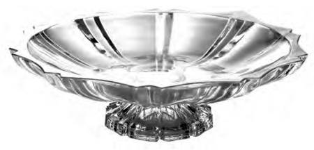 Sea Art 13" Footed Shallow Round Bowl