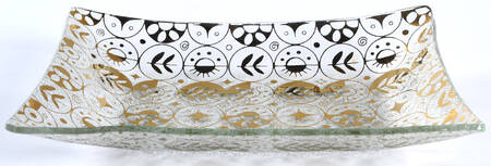 Forbidden Fruit Border (All Over) 7" Rectangular Tray