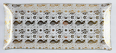 Forbidden Fruit Border (All Over) 16" Rectangular Tray