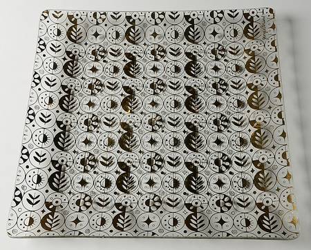 Forbidden Fruit Border (All Over) 11" Square Serving Tray