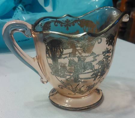 Hunt Scene Sterling Pink by Glastonbury - Lotus