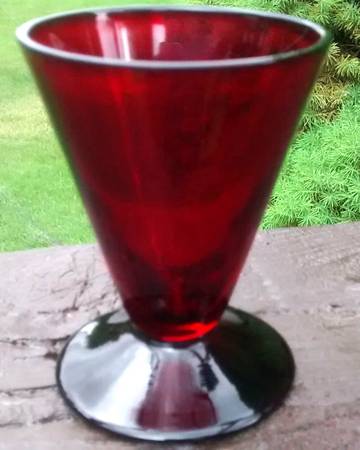 54 Ruby Juice Glass