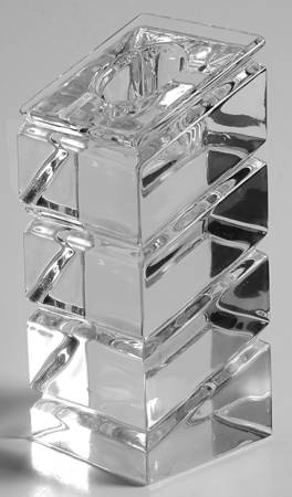 Cityscape 4" Single Light Candlestick