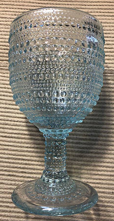 Lumina Blue Water Goblet