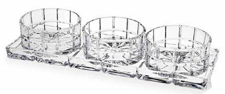 Radius Condiment Tray W/3 Bowls