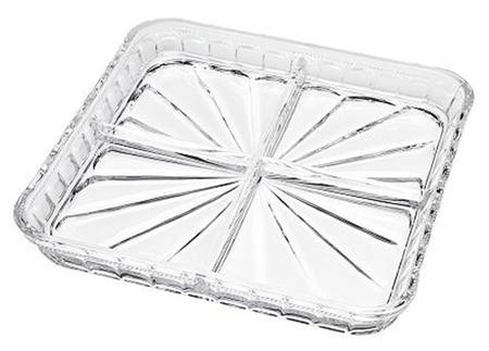Hamilton House 9" Square 4 Part Relish