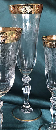 87-3 Fluted Champagne