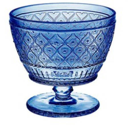 Claro Blue Ice Cream Cup-Footed