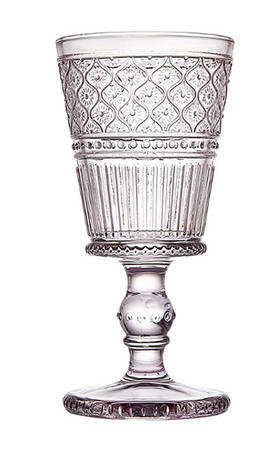 Claro Pink Water Goblet