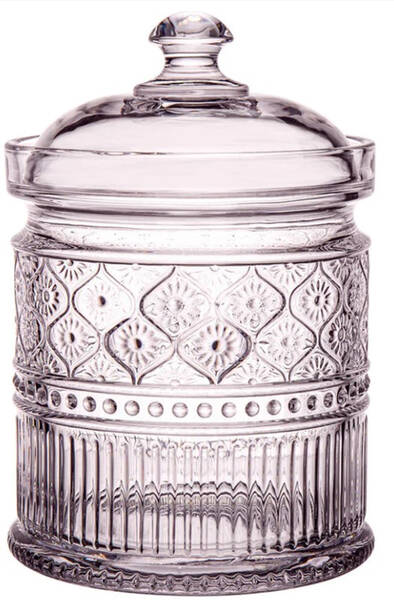 Claro Pink Medium Canister & Lid