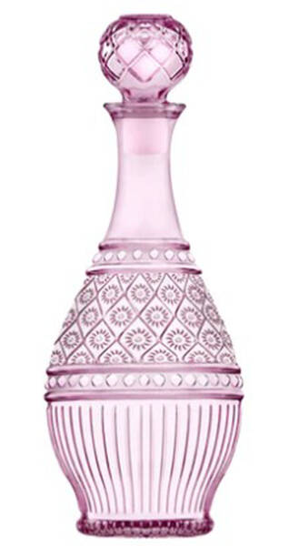 Claro Pink Wine Decanter & Stopper