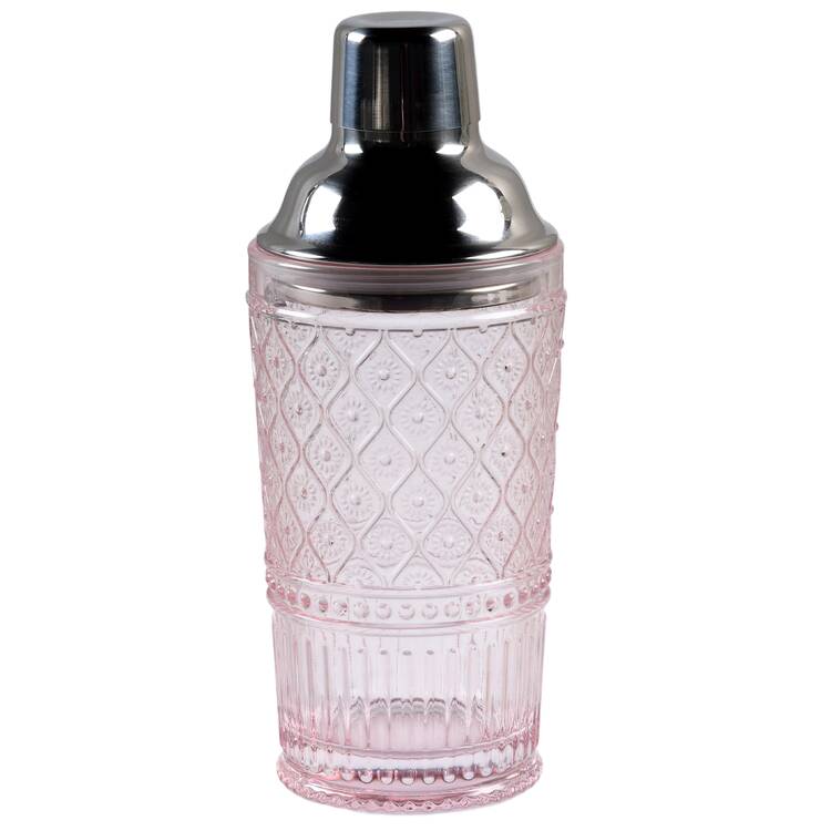 Claro Pink Cocktail Shaker & Lid