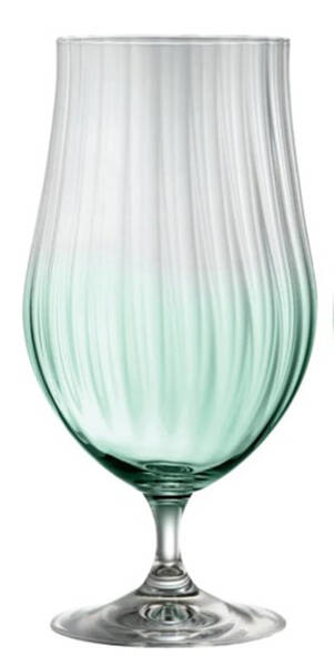 Erne Colour Aqua Footed Cocktail