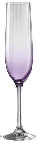 Erne Colour Amethyst Fluted Champagne