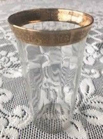 Gothic Plantagonet Clear Flat Tumbler