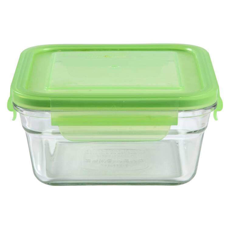 Storage Containers 5" Square Storage Container & Plastic Lid
