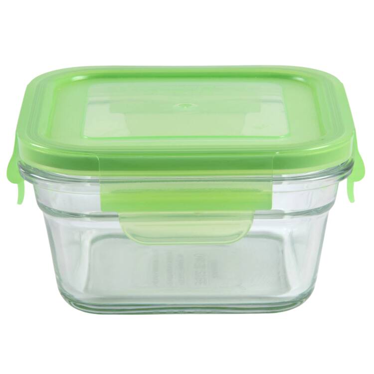 Storage Containers 4" Square Storage Container & Plastic Lid