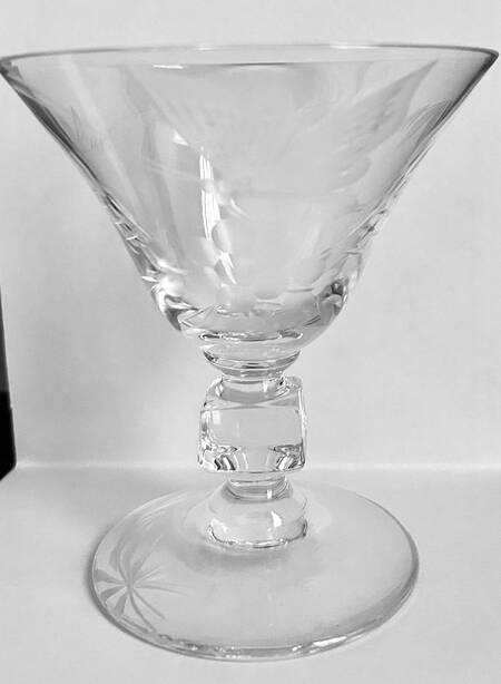 Butterfly-Clear Champagne/Tall Sherbet