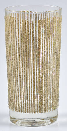 Icicle Brown Highball Glass