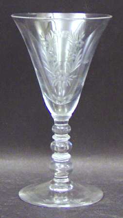 Betsy Ross Sherry Glass