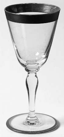 Silver Hostess Wine Glass