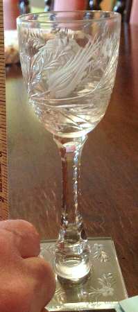 China Aster Cordial Glass