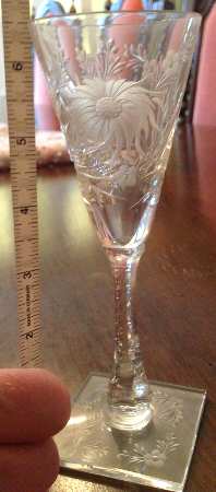 China Aster Sherry Glass