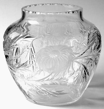 China Aster 6" Flower Vase