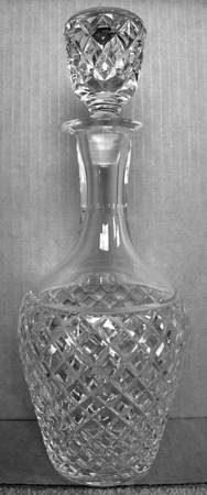 Delft Diamond Decanter & Stopper