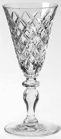 Delft Diamond Wine Glass