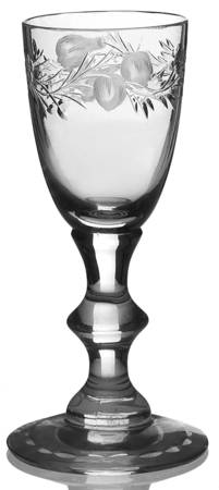 Fruits Border Cordial Glass