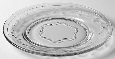 L-Rock Cut (Polished, Cut) Bread & Butter Plate