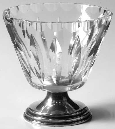Ramsey Open Sugar Bowl with Sterling Base