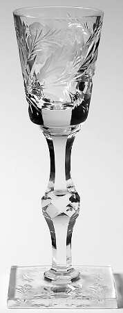 Satin Iris Cordial Glass