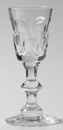 Thousand Eyes Cordial Glass by Hawkes
