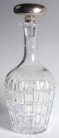 Vernay Decanter & Sterling Stopper
