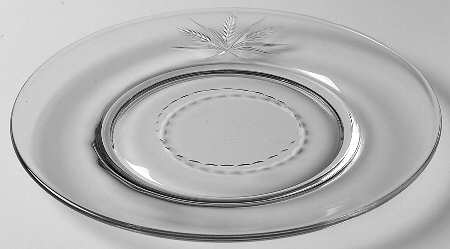 Wheat (Polished Cutting) Luncheon Plate