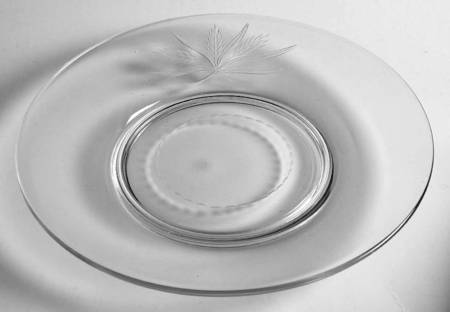 Wheat (Gray Cut) Luncheon Plate