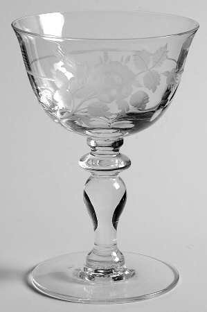 Worcester Rose (Stem 7375, Optic) Liquor Cocktail