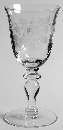 Worcester Rose (Stem 7375, Optic) Wine Glass