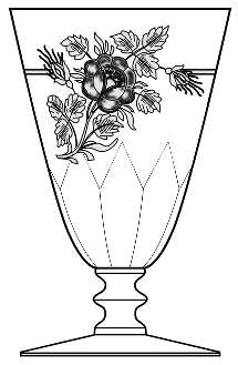 Worcester Rose (Stem 7461) by Hawkes