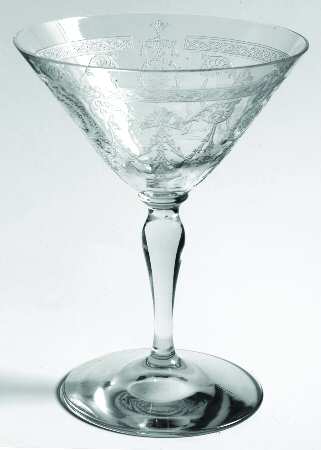 Adam (Stem 3335, Etch 168) Champagne/Tall Sherbet