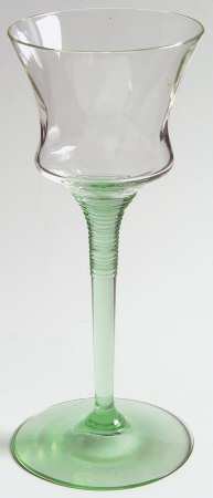 African (Green Stem) Wine Glass