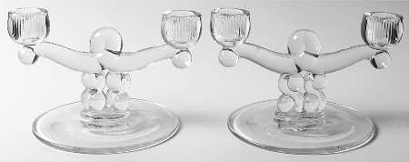 Athena (Set of 2) Double Light Candlestick