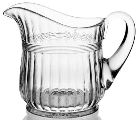 Banded Flute Clear 32 Oz Pitcher