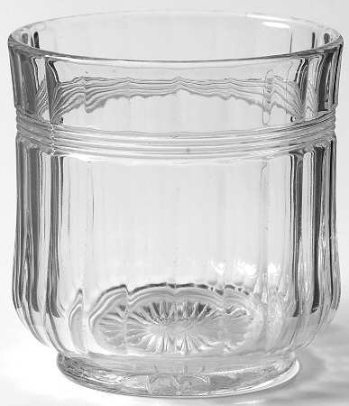Banded Flute Clear Open Sugar