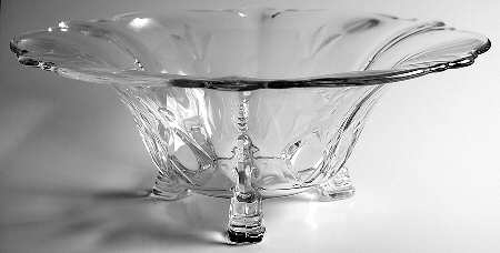 Barcelona (3408) 11" 3-Toed Footed Bowl