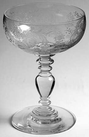 Belvedere (Stem 4090, Etch) Champagne/Tall Sherbet