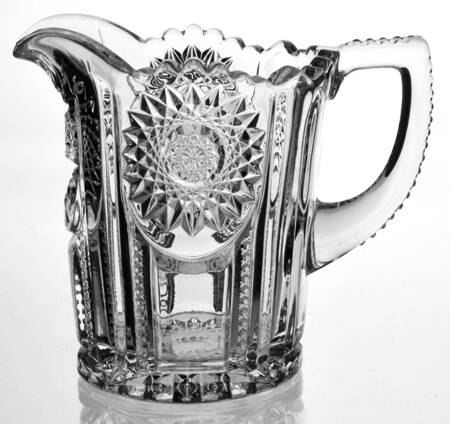 Beaded Panel Sunburst Creamer