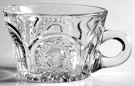 Beaded Panel Sunburst Punch Cup